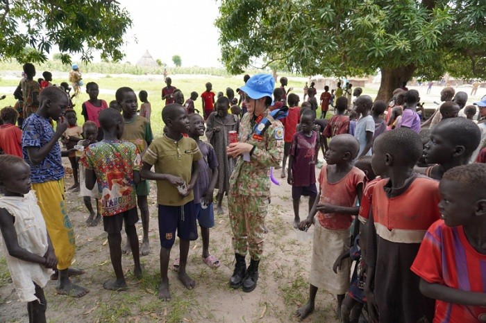 Level-2 Field Hospital Rotation 5 Conducts Volunteer Mission in South Sudan
