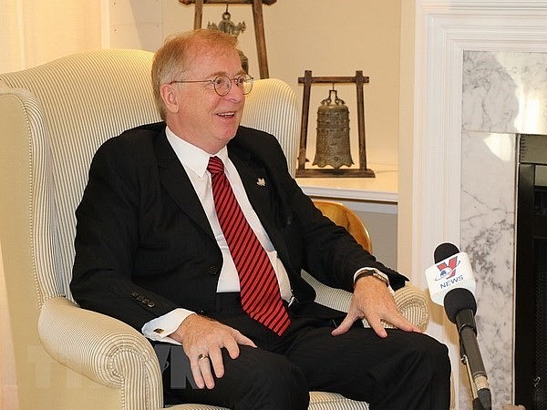 Former Canadian Ambassador to Vietnam David Devine. Photo: VNA