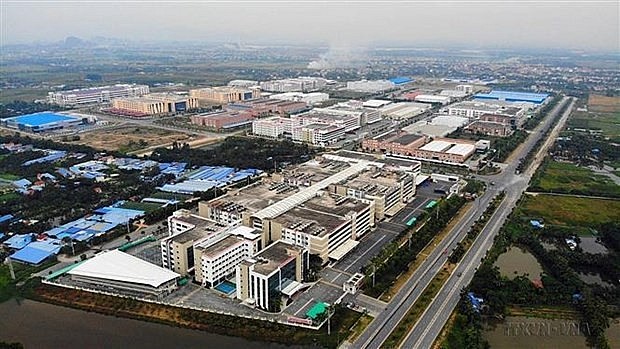 Vietnam-Singapore Industrial Parks (VSIPs) are a symbol of economic cooperation between the two countries (Photo: VNA)