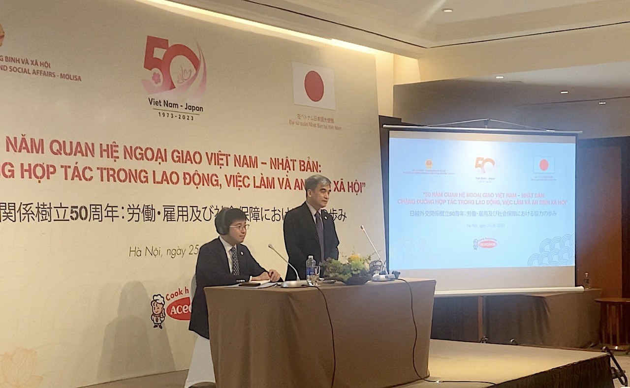 vietnam japan 50 years of fruitful partnership in labor and social security