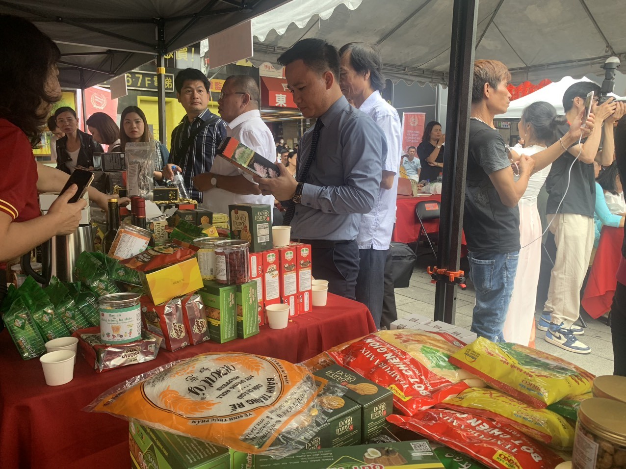 first ever day promoting vietnamese goods in taiwan china launched