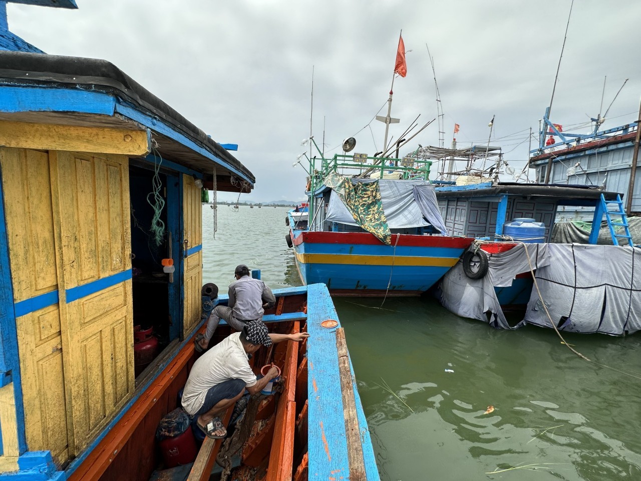 Nui Thanh District, Quang Nam Province: Elderly Fishermen Still Flock to Sea