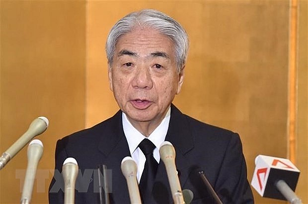 President of the House of Councillors of Japan Otsuji Hidehisa (Photo: AFP)