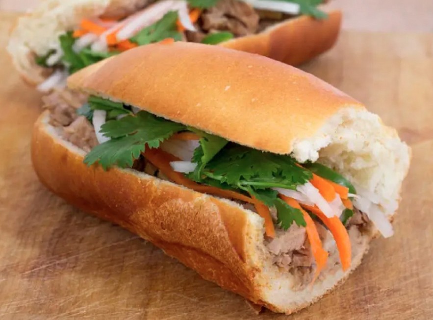 Bánh mì is a popular type of sandwich in Vietnam. (Photo courtesy of Insider)