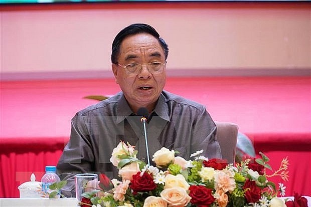 Lao Minister of Planning and Investment Khamjane Vongphosy (Photo: VNA)