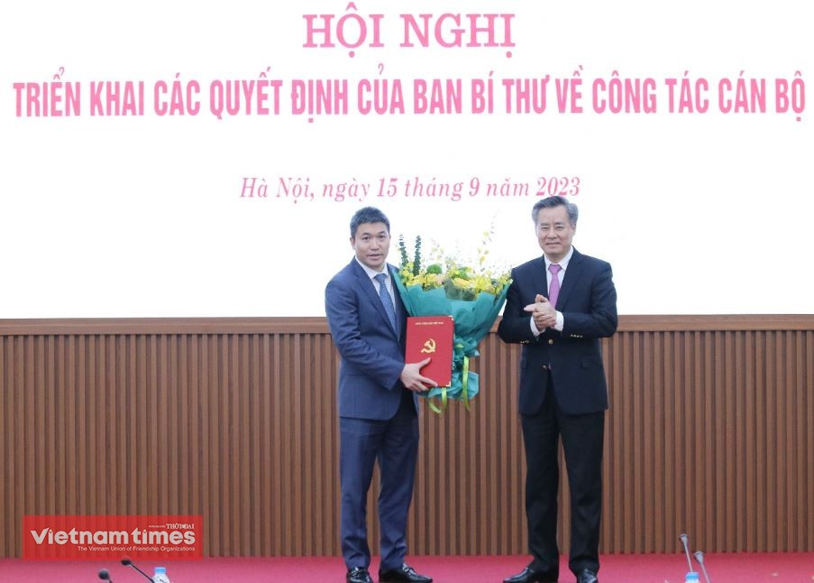 Phan Anh Son Assigned Secretary of Party Union of the Viet Nam Union of Friendship Organizations