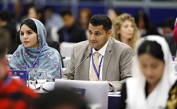 The 9th Global Conference of Young Parliamentarians brings together 500 young parliamentarians from around the world. (Photo: VNA)