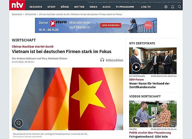 Experts Stress Vietnam-Germany Economic Cooperation's Vast Potential