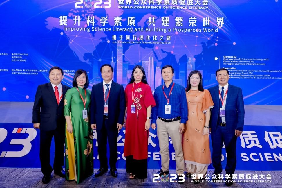 VUSTA Attend World Conference on Scientific Literacy in China