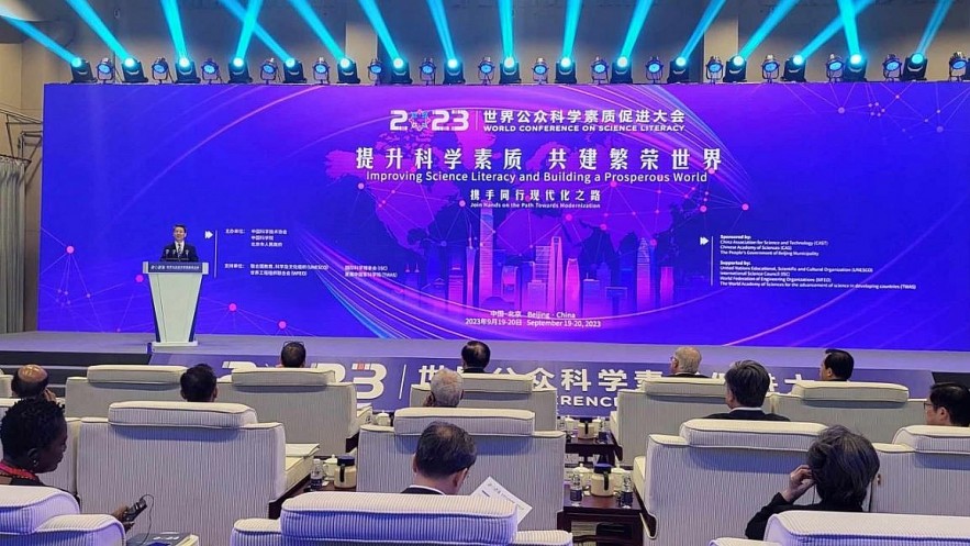 VUSTA Attend World Conference on Scientific Literacy in China