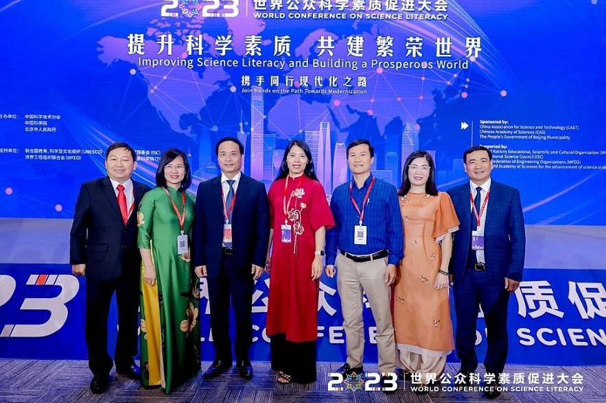 VUSTA Attend World Conference on Scientific Literacy in China