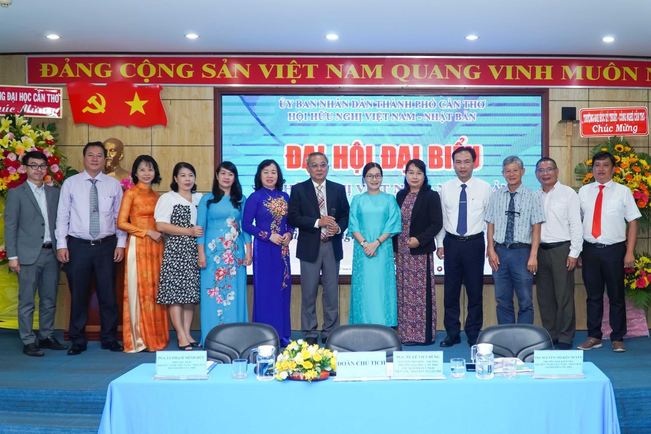 vietnam japan friendship association of can tho city held a congress for the new term