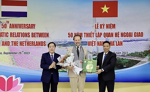 Vietnam-Netherlands diplomatic ties anniversary celebrated in Can Tho. (Photo: VNA)