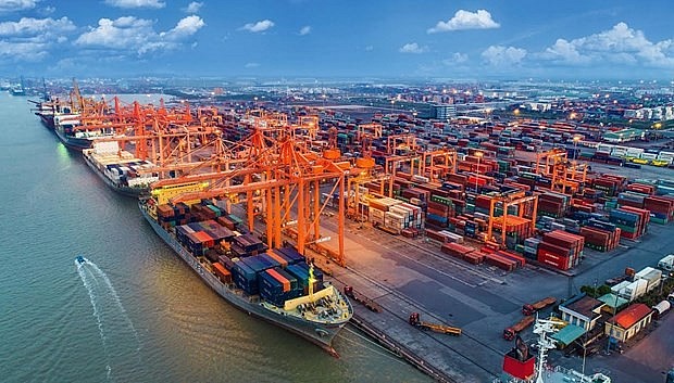 Vietnam's trade surplus in the first nine months is estimated at US$21.68 billion. (Photo: VNA)