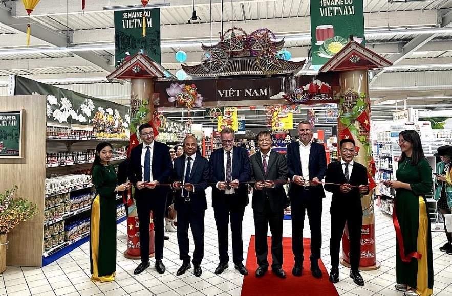 Week of Vietnamese Goods Launched in French Supermarkets