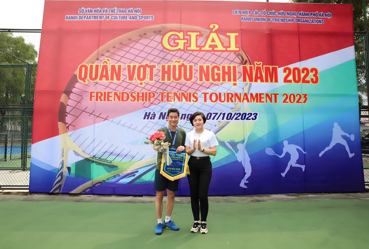 About 100 Athletes Join 2023 Friendship Tennis Tournament