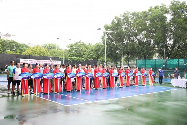 Dozens of People Join 2023 Friendship Tennis Tournament
