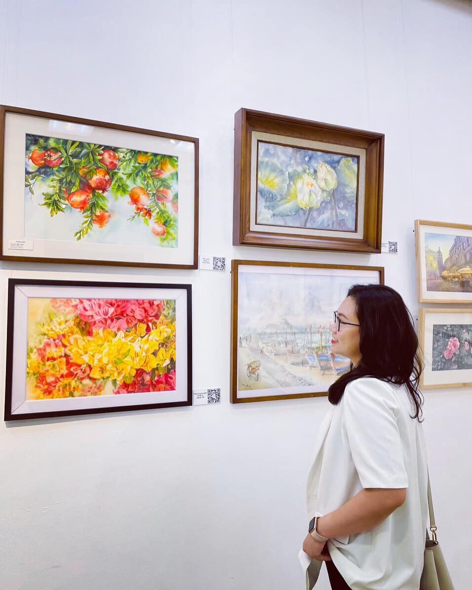 Vietnamese, Polish Artists Showcase Art Works in Hanoi