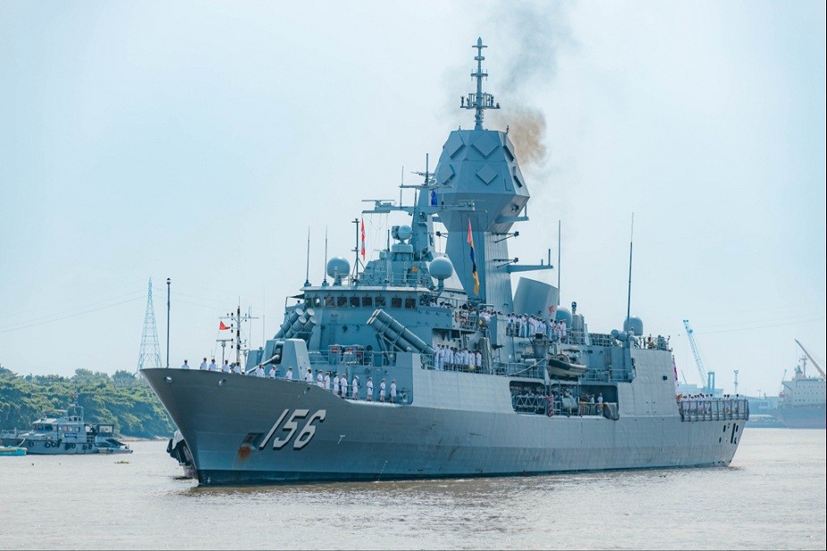 Australian Frigate Visits Ho Chi Minh City