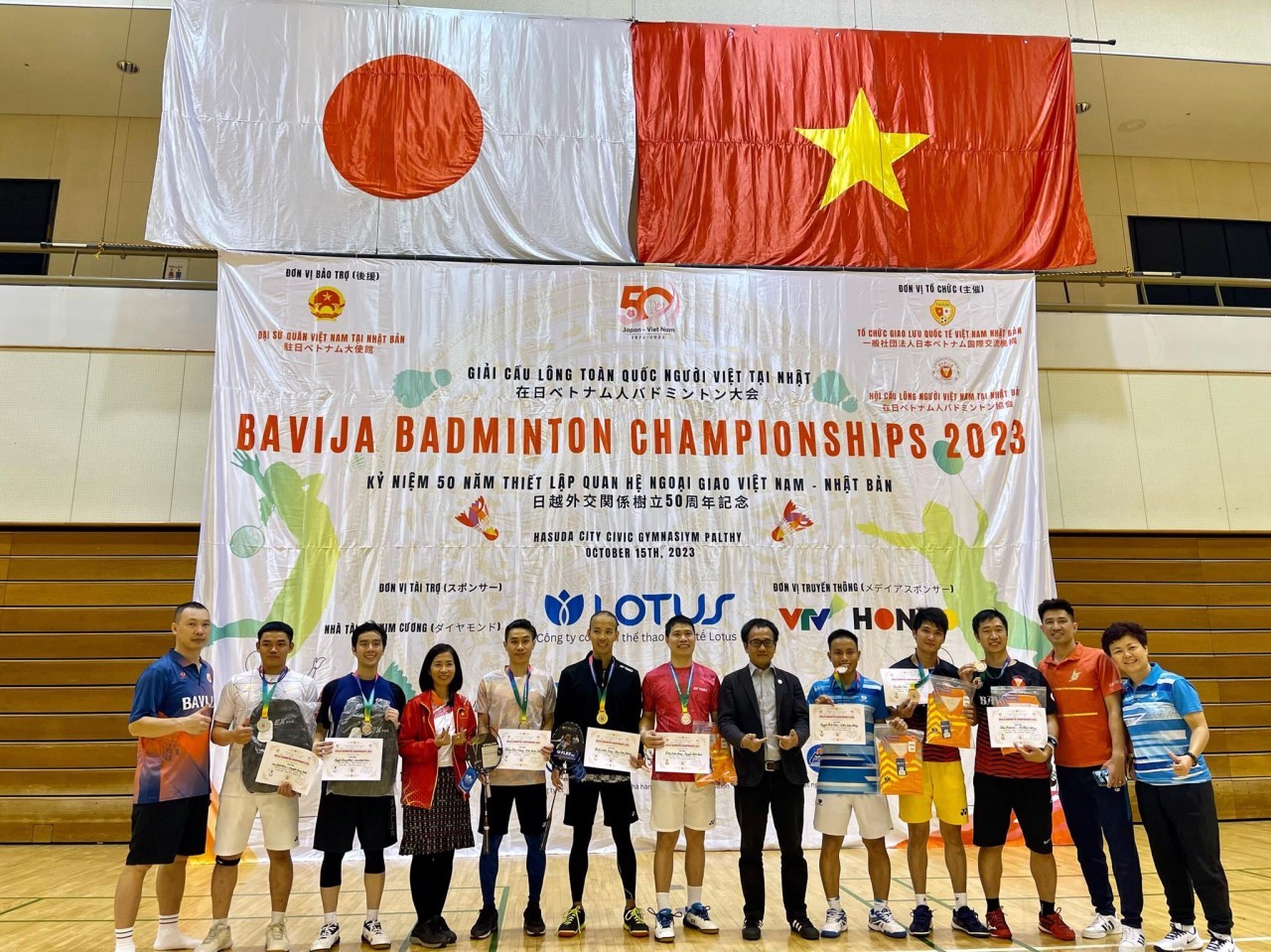 Exciting Badminton Tournament for Vietnamese in Japan