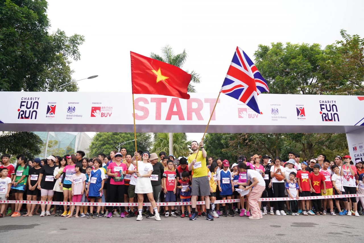 britcham charity fun run continues to raise funds for four charity organizations