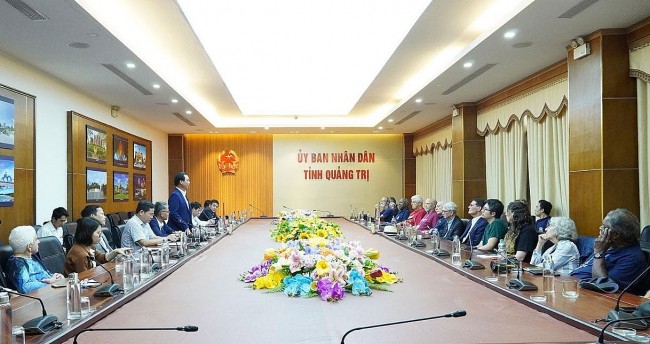 Veterans For Peace Delegation Visit Quang Tri