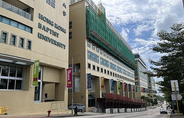 A campus of Hong Kong Baptist University (HKBU), one of the eight public universities in Hong Kong. Photo: VNS