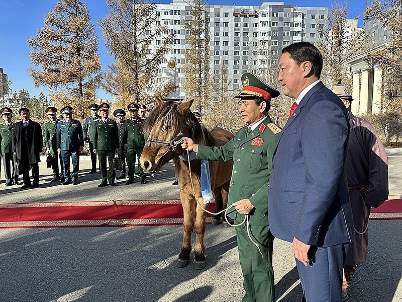 Mongolia Gifts Precious Horses to Vietnam