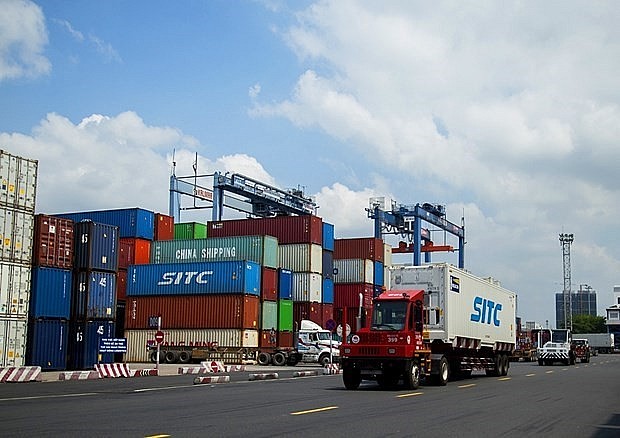 Vietnam is among the 20 countries in the world with the largest international trade in goods. (Photo: VNA)