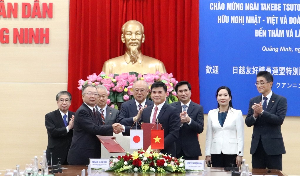 quang ninh and hokkaido beef up extensive strong bonds