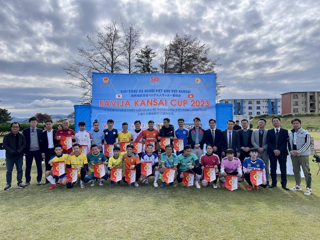 Exciting Vietnamese Football Tournament in Kansai Region of Japan