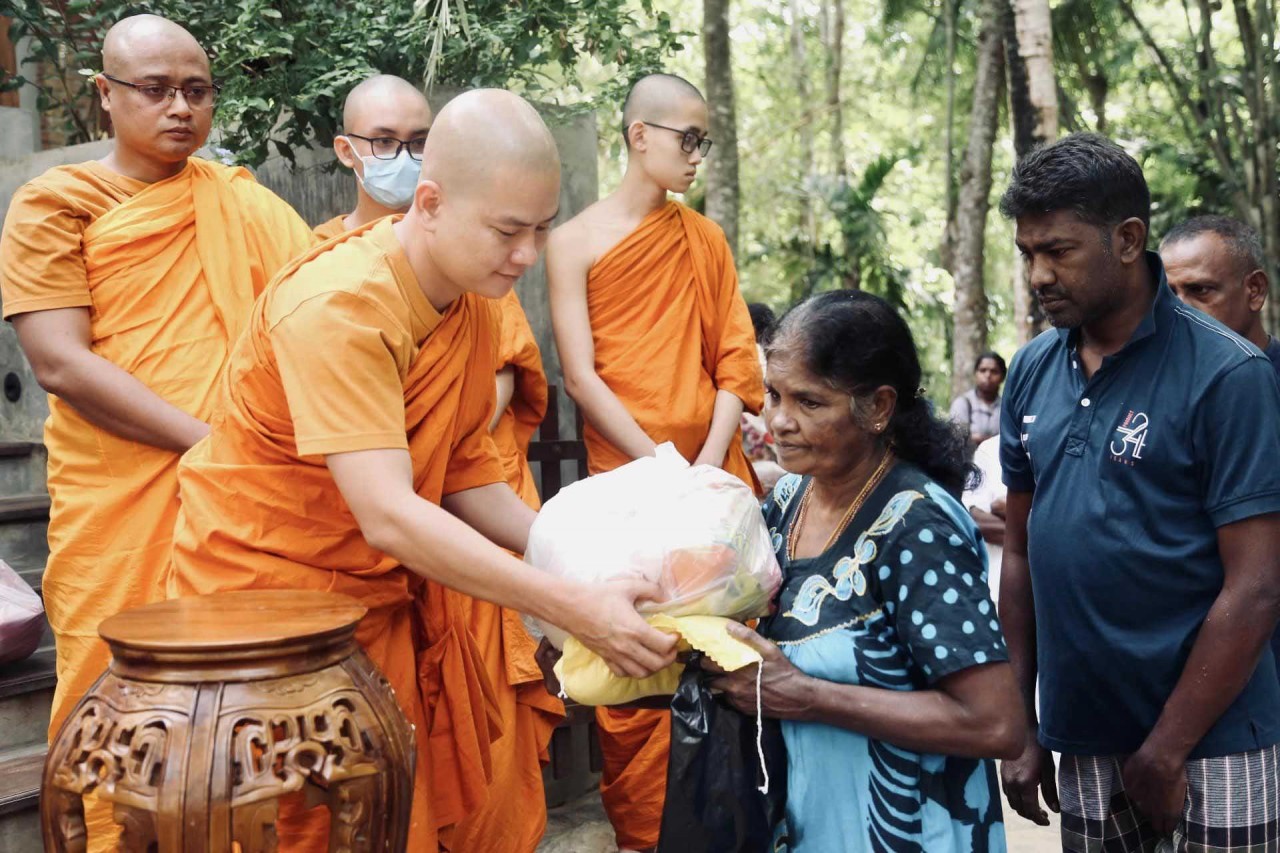 first vietnamese temple in sri lanka filled with loving kindness