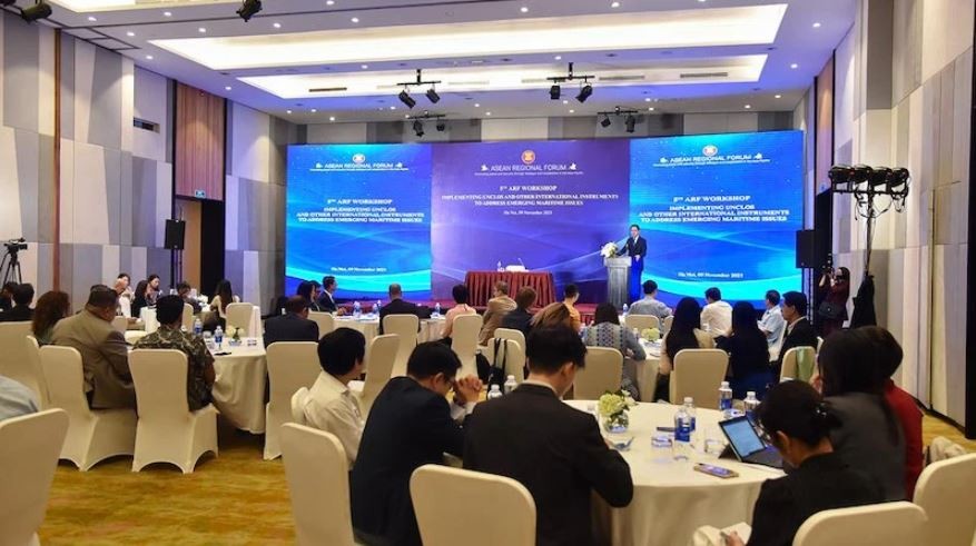 fifth asean regional forum workshop on implementing unclos 1982