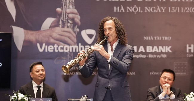 Saxophonist Kenny G Promises a Music Night Full of Surprises for Vietnamese Audience