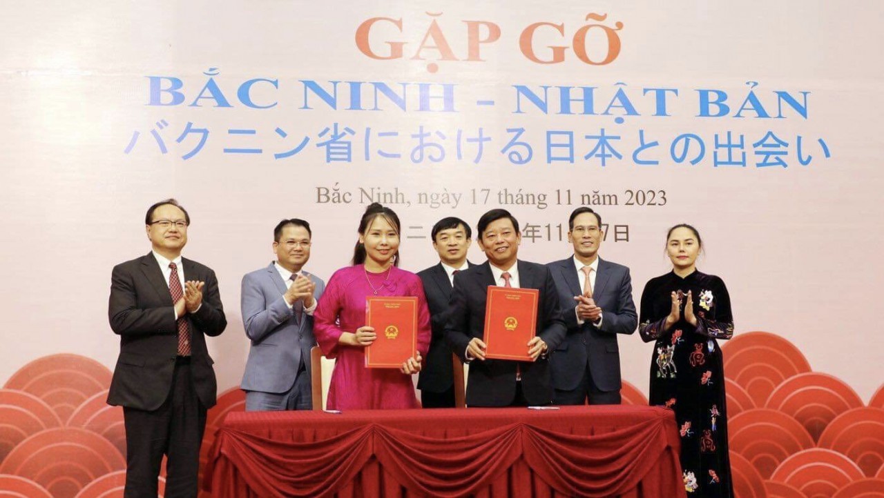 Bac Ninh's Vietnam - Japan Friendship Association Cooperates with Vietnamese Association of Kansai