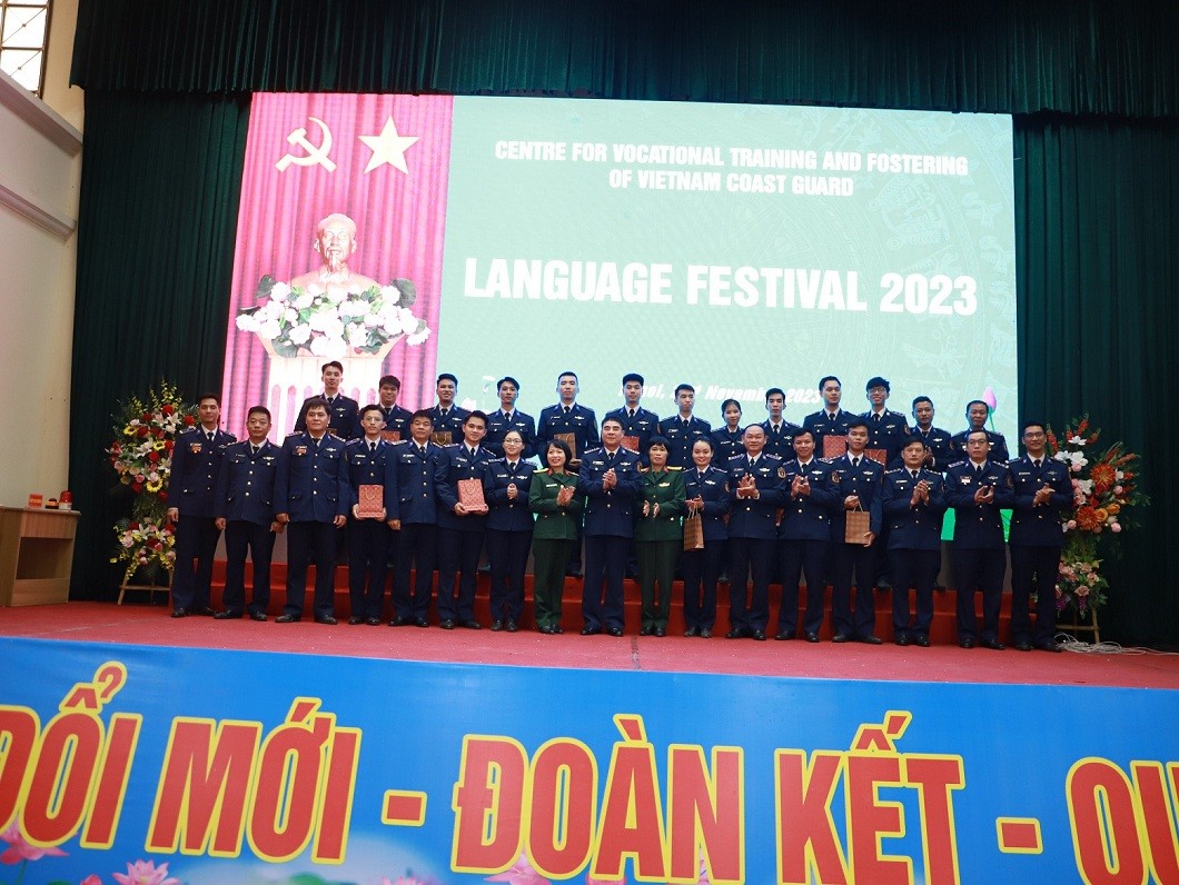 vietnam coast guard trained to improve english skill