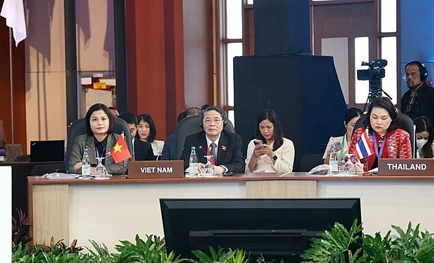 The delegation of the Vietnamese National Assembly, led by its Vice Chairman Nguyen Duc Hai, attends the 31st Annual Meeting of the Asia-Pacific Parliamentary Forum (APPF-31) in Manila, the Philippines. (Photo: VNA)