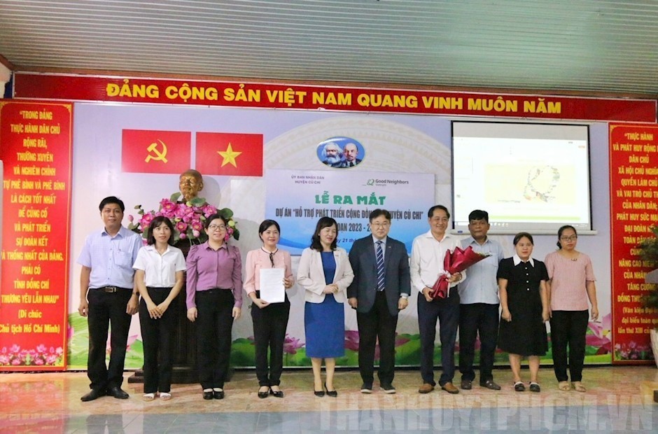 GNI Supports More than USD 1.9 Million for Children and People of Cu Chi