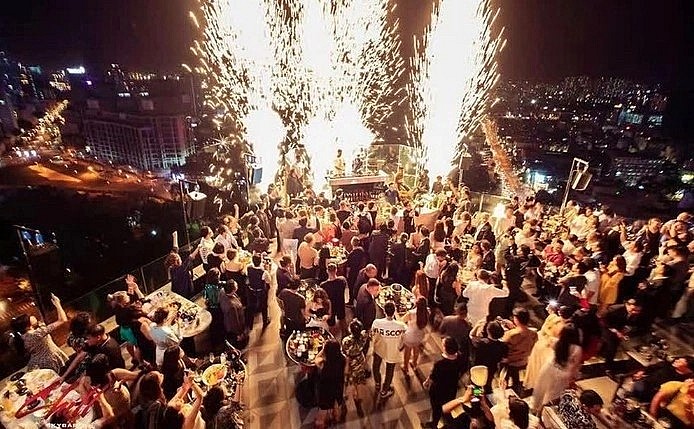 Ho Chi Minh City is among the top 10 places to celebrate the new year in Asia (Photo: Chill Sky Bar)