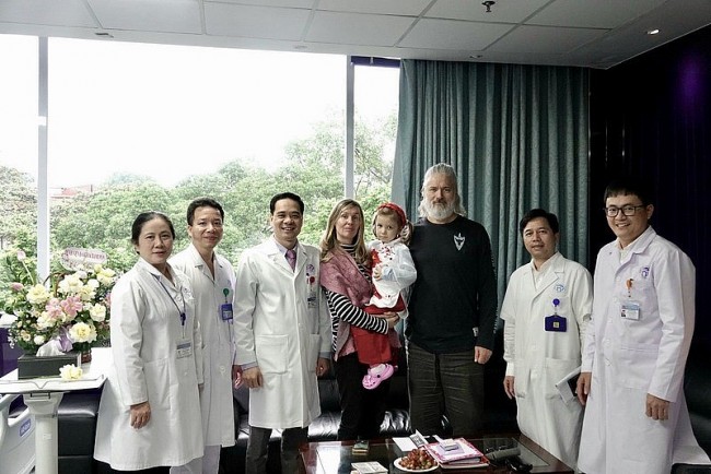 Four-year-old Australian with bile duct cyst treated by Vietnamese doctors
