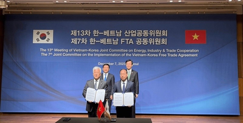 Trade, Industry and Energy Cooperation Promoted between Vietnam and RoK