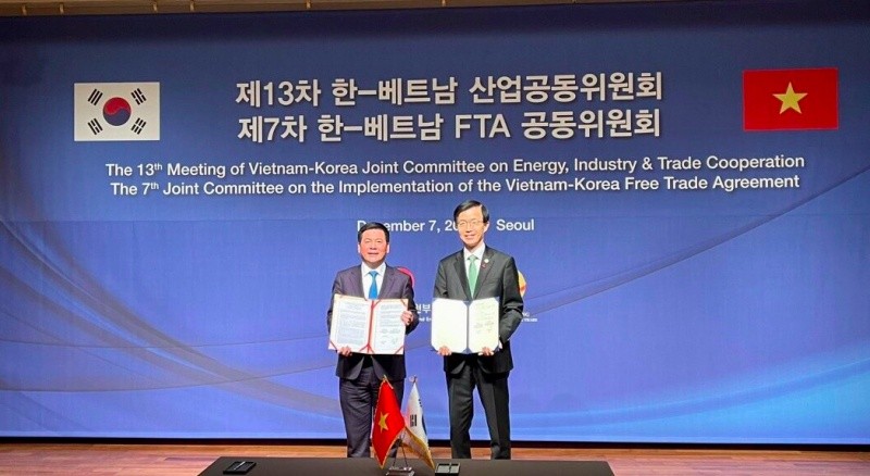 trade industry and energy cooperation promoted between vietnam and rok