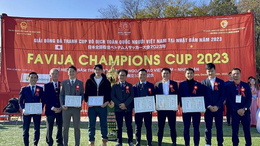 32 Vietnamese Football Teams in Japan Join Final Round of FAVIJA CHAMPIONS CUP 2023