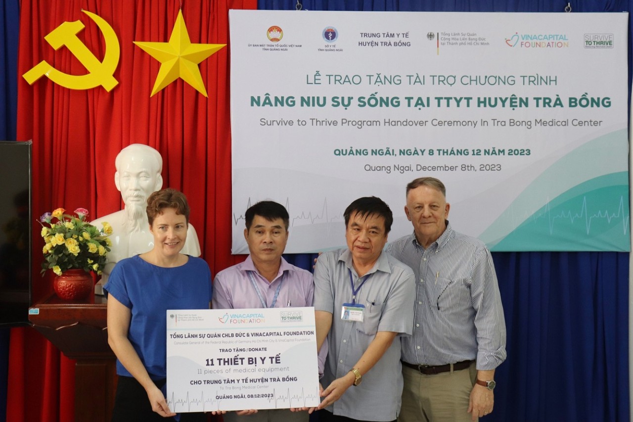Germany and VCF Enhance Quality of Maternal and Neonatal Care in Quang Ngai