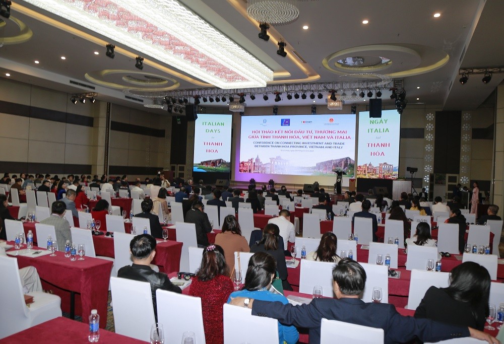 thanh hoa promotes cooperation in investments and trade with italian partners