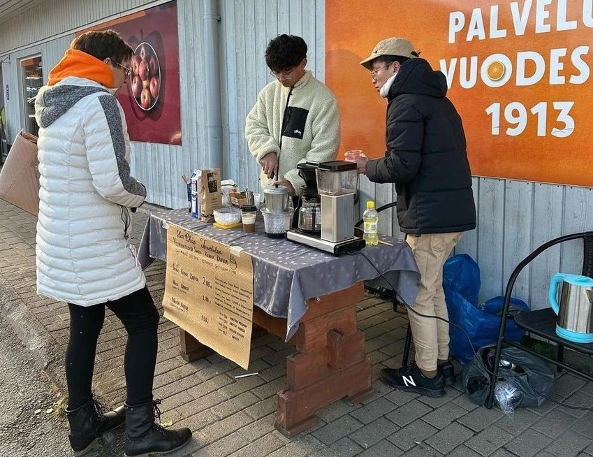 Three Youngters Start Up in Finland with Vietnamese Salted Coffee