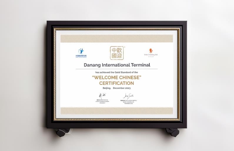 da nang international airport receives welcome chinese certification