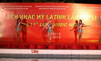 Vibrant Latin Music Night Held in Hanoi