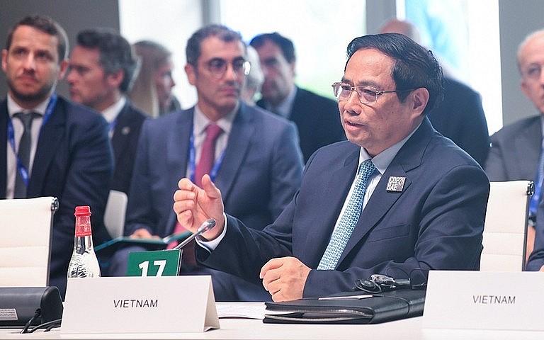 Vietnamese Prime Minister Pham Minh Chinh at COP28.