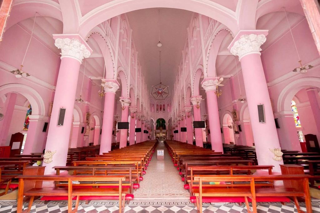 Tan Dinh Church Voted As Top 8 Most Beautiful Pink Destinations In The World